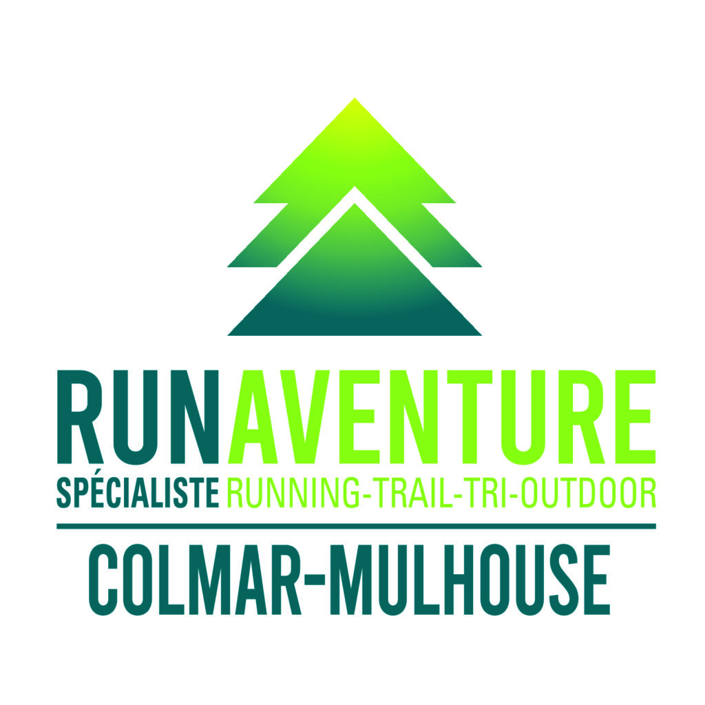 Logo du magasin Run Aventure spécialiste running, trail, tri, outdoor. Colmar-Mulhouse