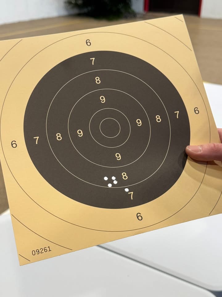 Photo de la cible de Matthieu